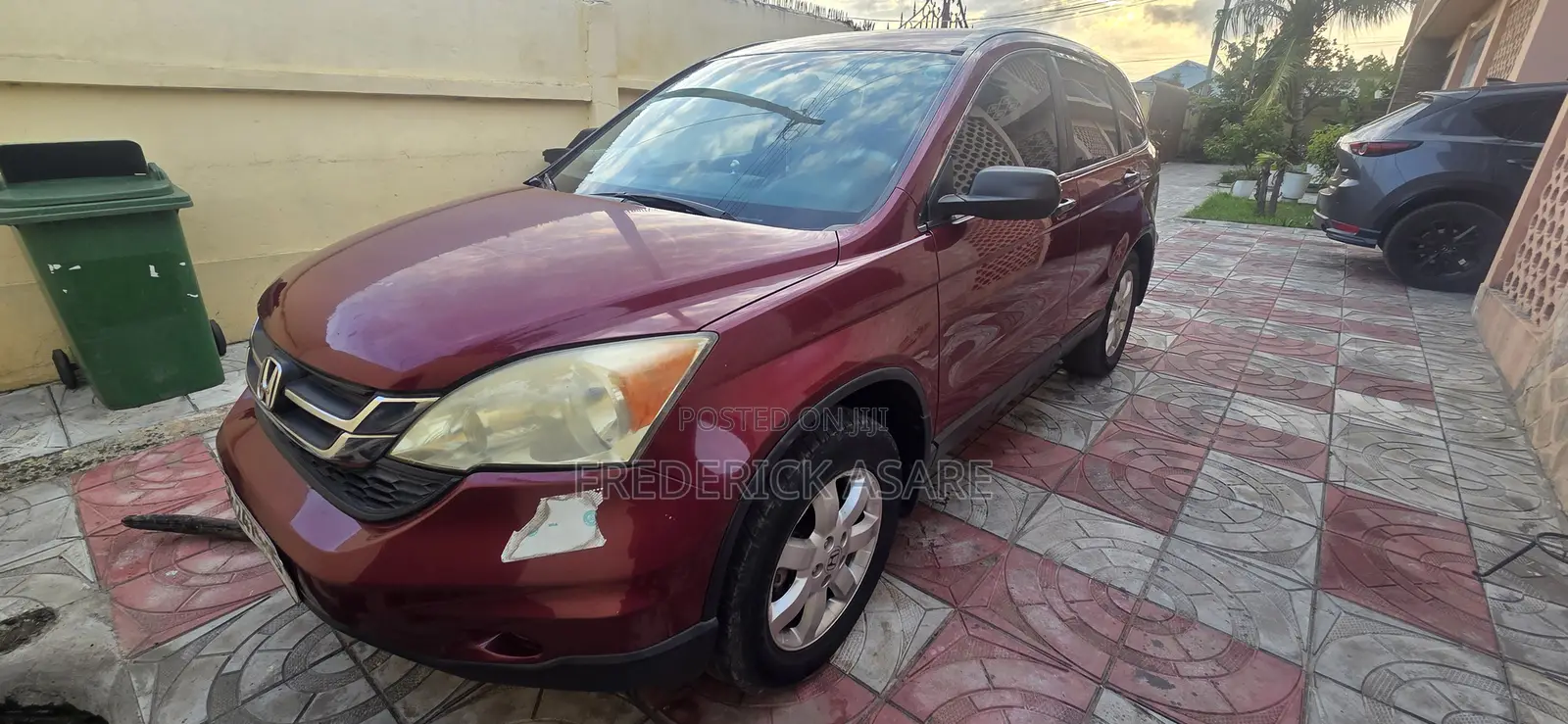 Honda CR-V EX 4dr SUV AWD (2.4L 4cyl 5A) 2010 Burgundy