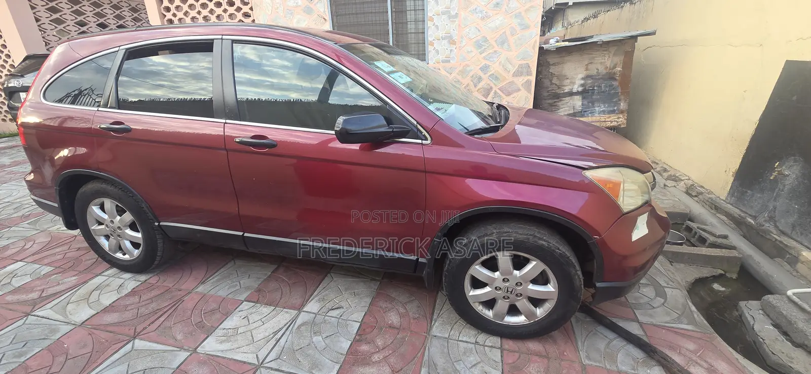 Honda CR-V EX 4dr SUV AWD (2.4L 4cyl 5A) 2010 Burgundy