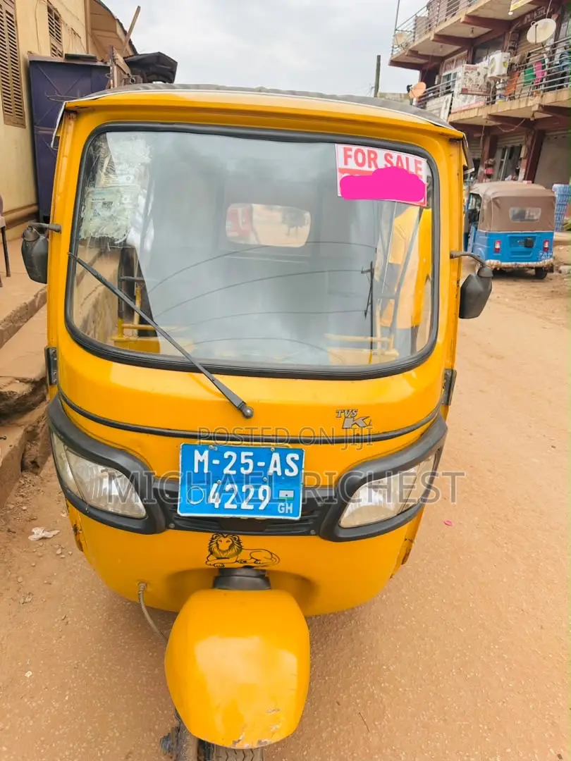 TVS King Deluxe Plus iTouch Start 2025 Yellow
