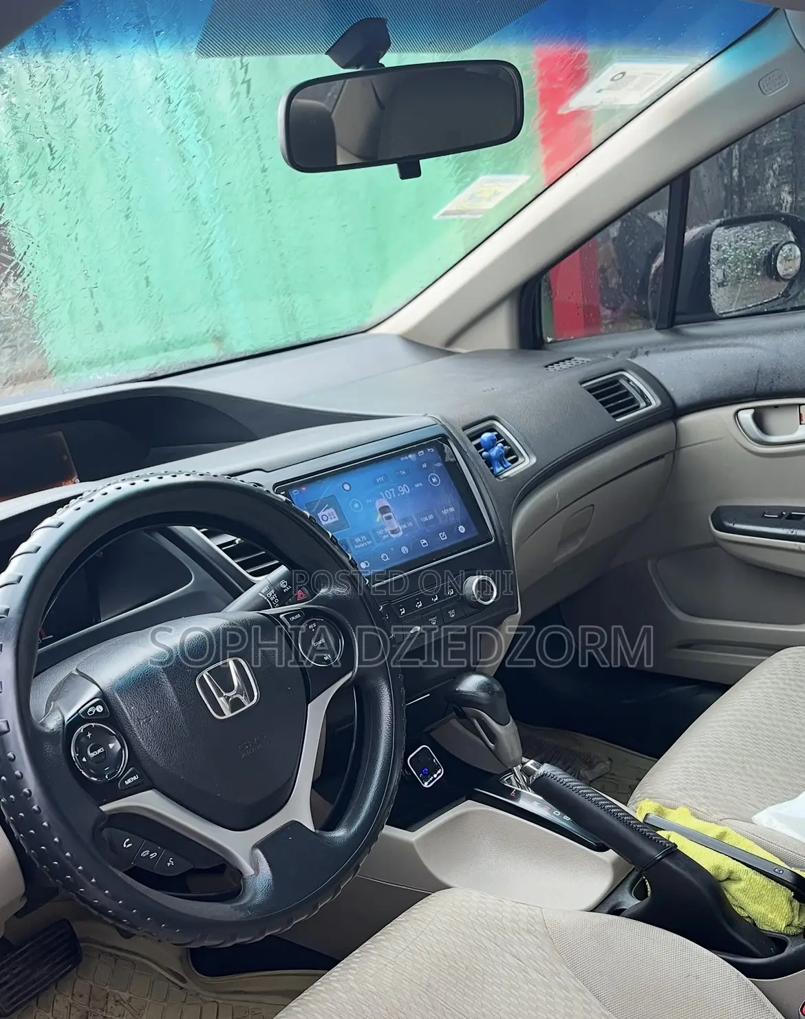 Honda Civic 2015 Burgundy