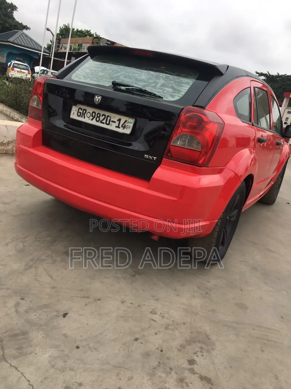 Dodge Caliber 2.0 CVT SXT 2009 Red