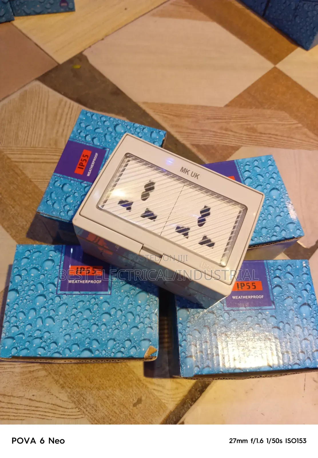 Mk Waterproof Double Socket