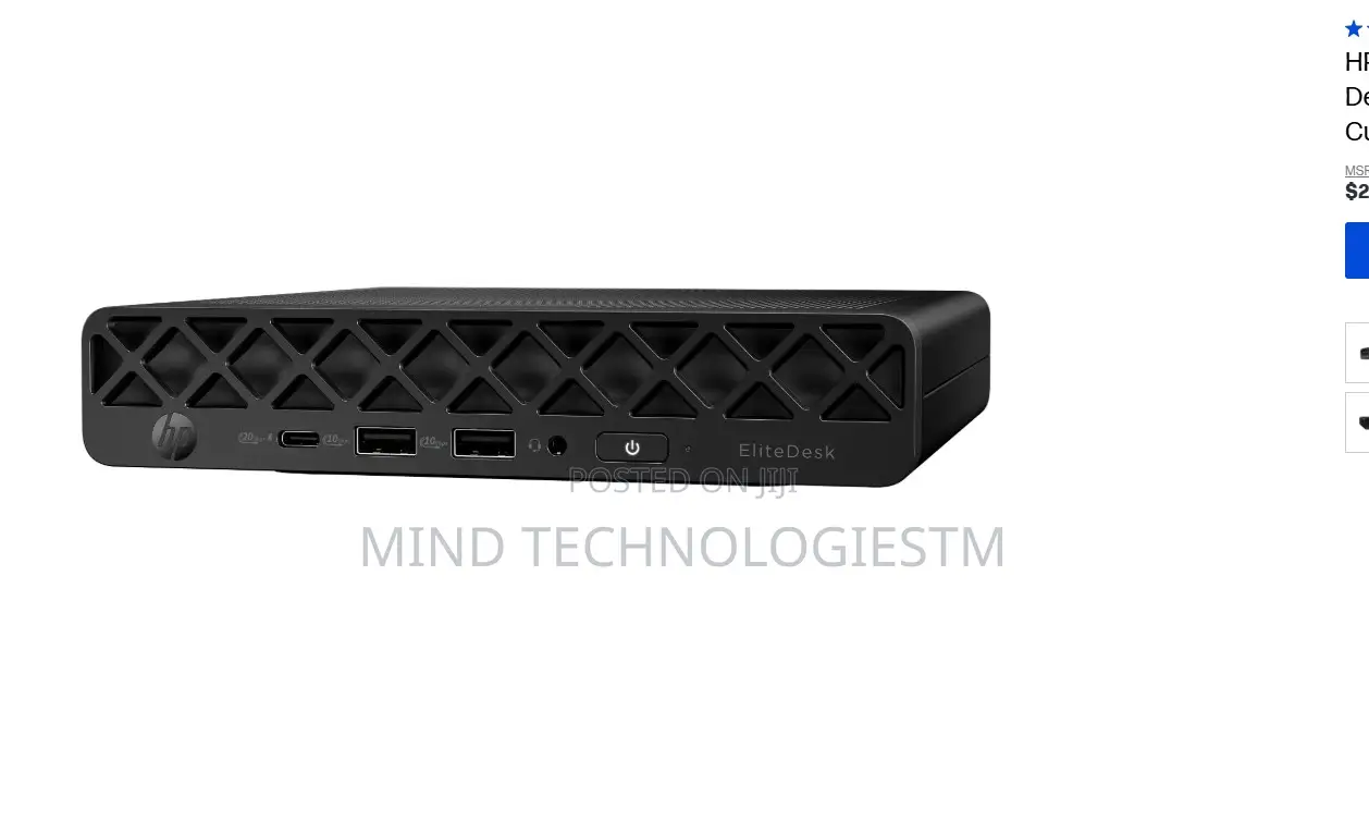 HP EliteDesk 8 Mini G1i Desktop AI PC 16GB Intel Core Ultra 5 SSD 256GB