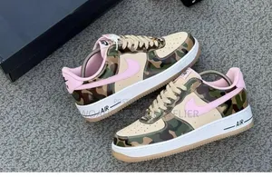 Nike Air Force 1 Low Retro "Patent Camo Pink"
