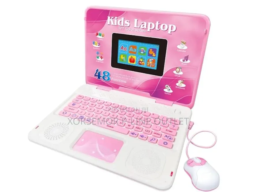 Kids Laptop, Educational Color Screen Laptop With 48 Modes, Ages 5+