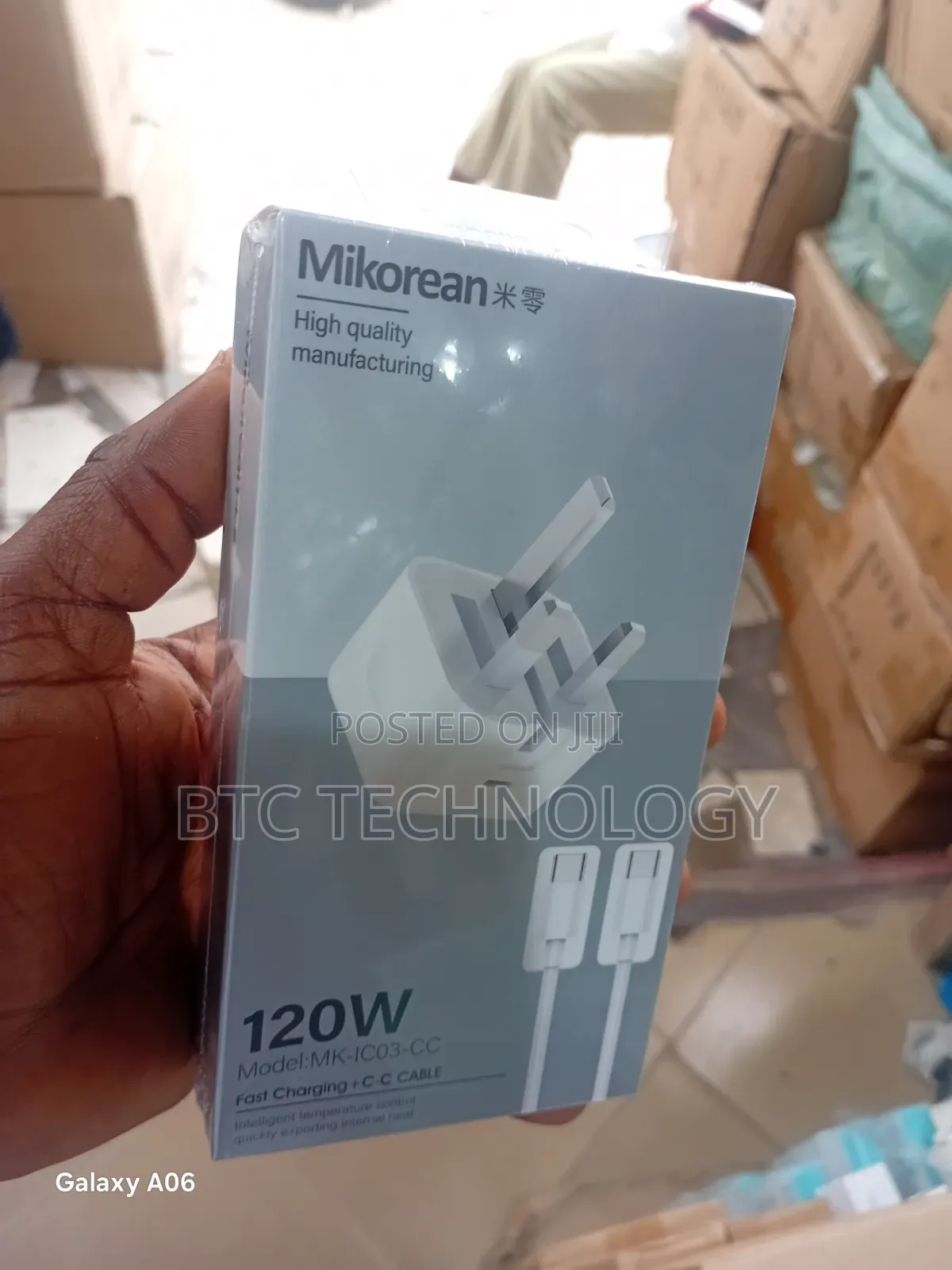 120wt Fast Charging C+c Cable