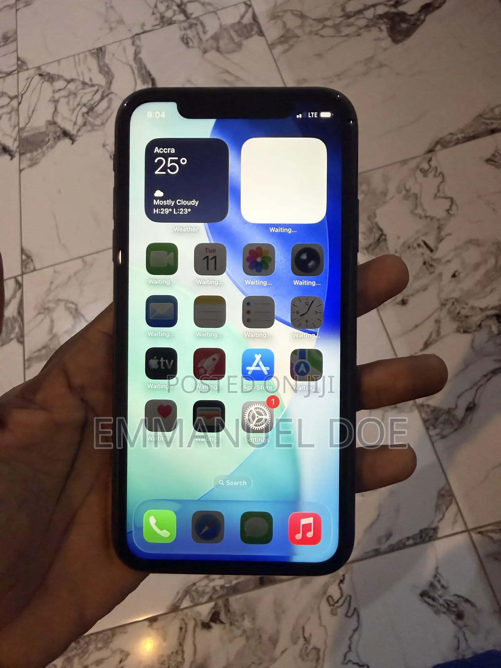 Apple iPhone 11 64 GB Black