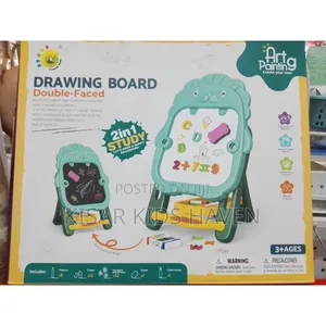 2 in 1 Double Face Board With Alphabets 2 to 4 Years