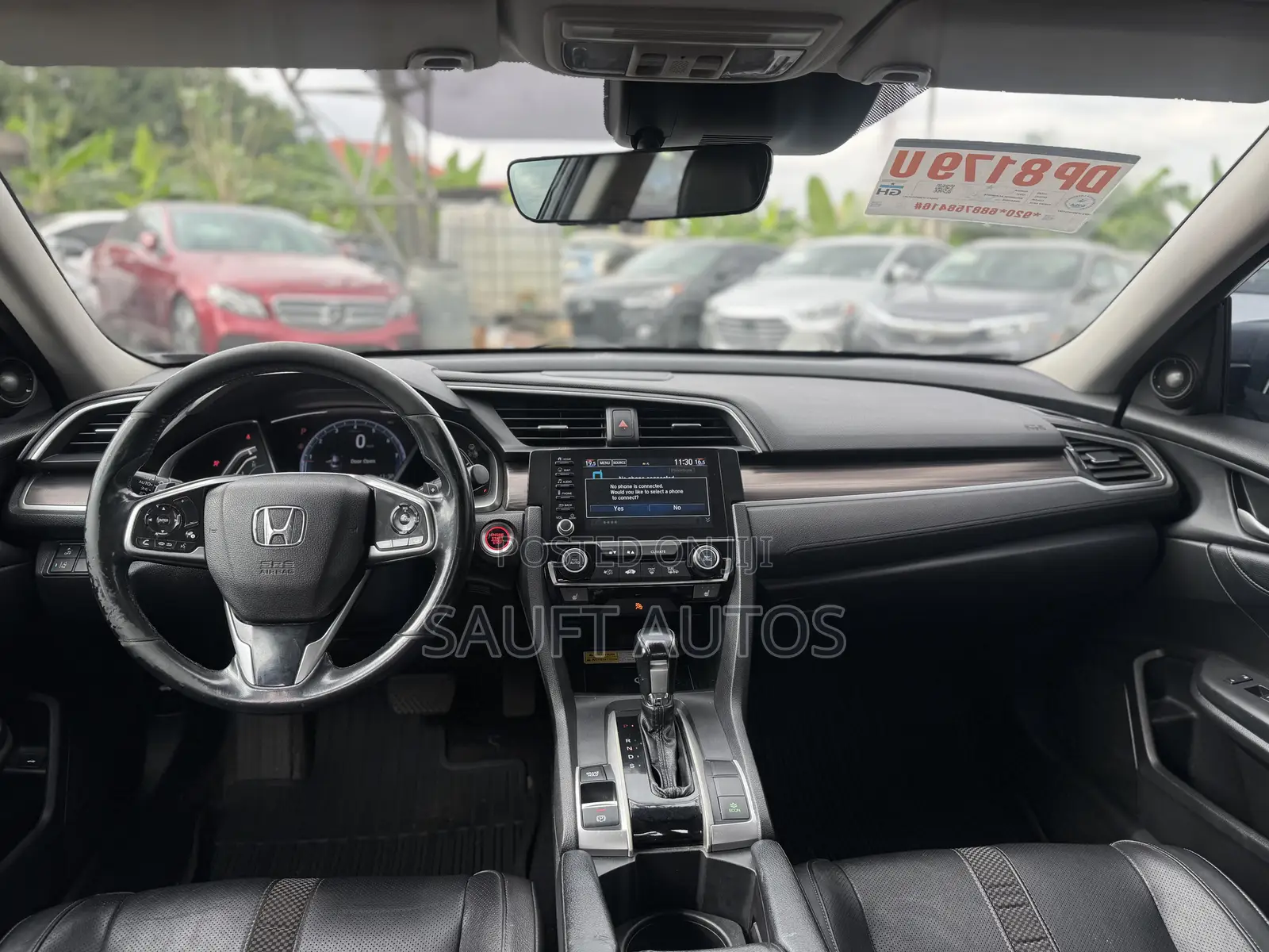Honda Civic Touring Sedan 2019 Gray