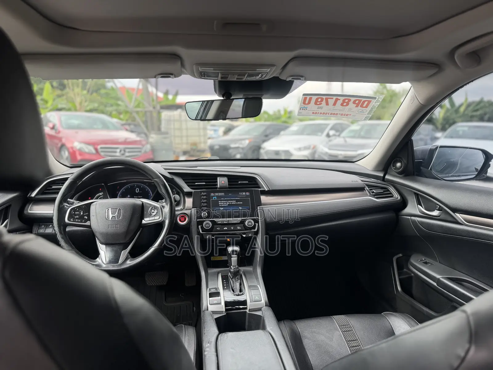 Honda Civic Touring Sedan 2019 Gray