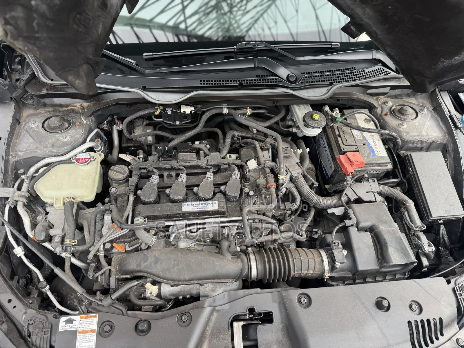 Honda Civic Touring Sedan 2019 Gray