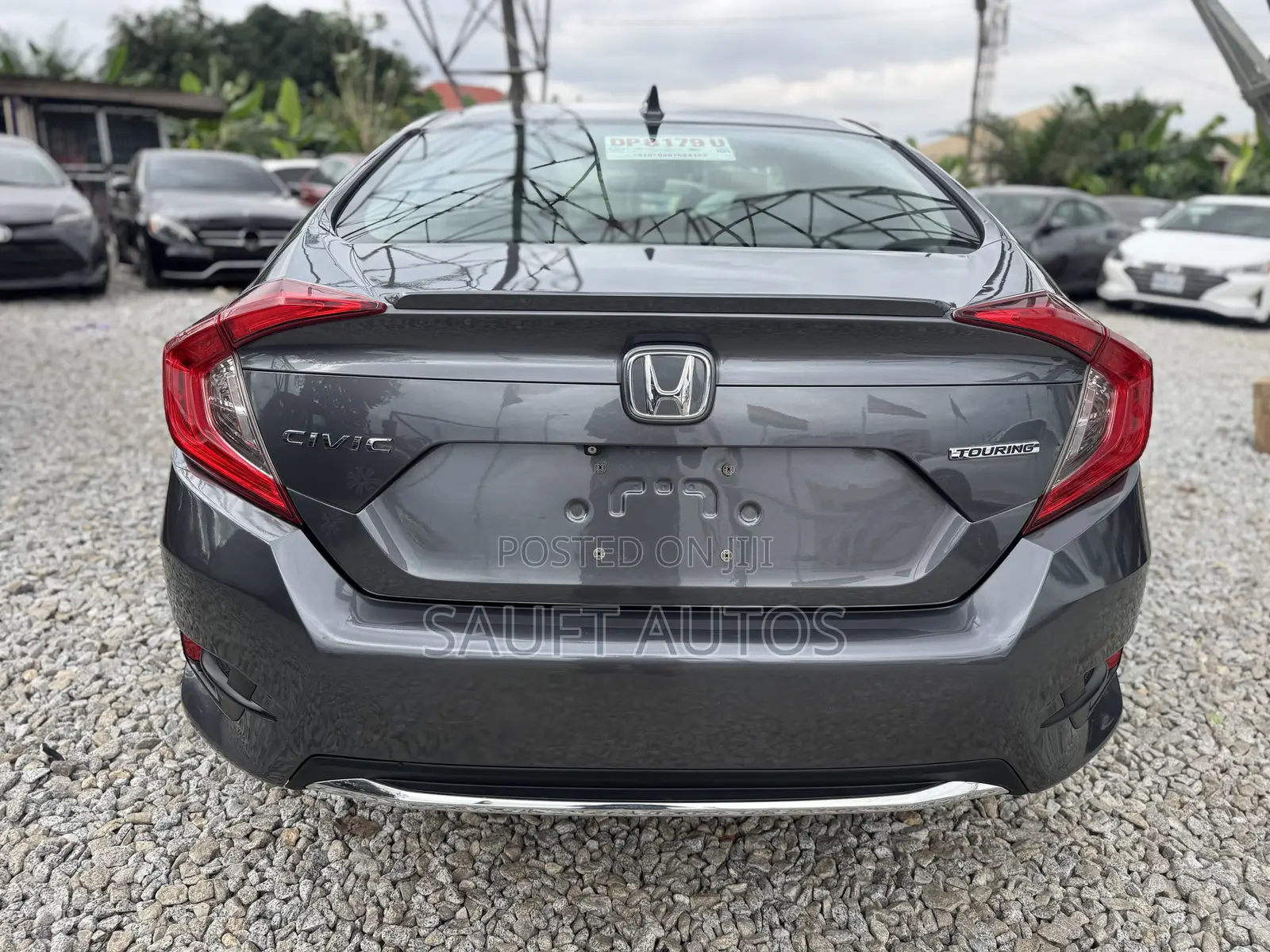 Honda Civic Touring Sedan 2019 Gray