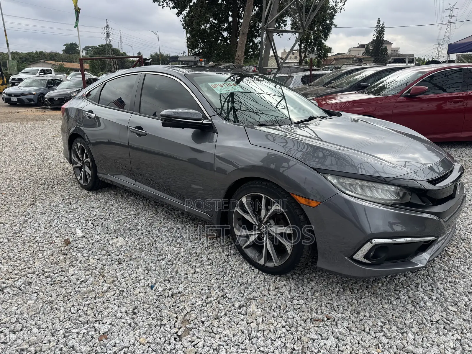 Honda Civic Touring Sedan 2019 Gray