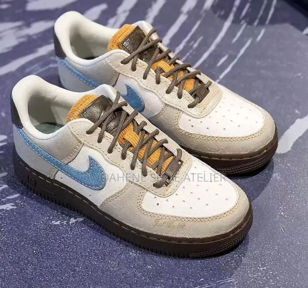 Nike Air Force 1 Low LX "Love Peace" (Style Code: HQ3458-142).