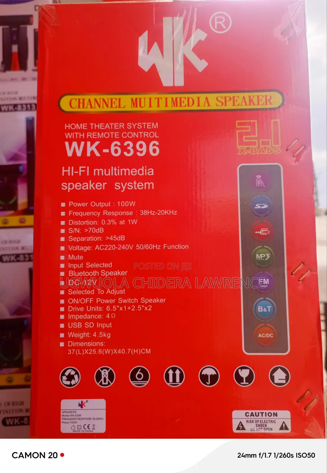 WK Home Theater Sounds System.