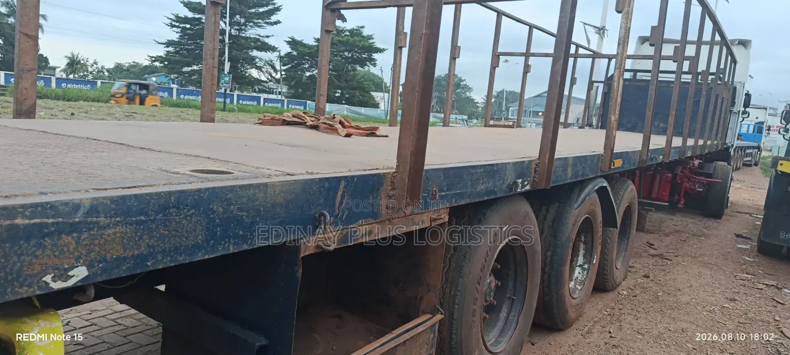 3-Axle Balloon Trailer for Sale