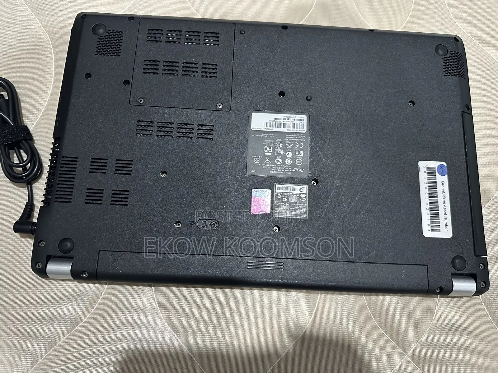 Laptop Acer Aspire V5 8GB Intel Core i5 SSD 128GB