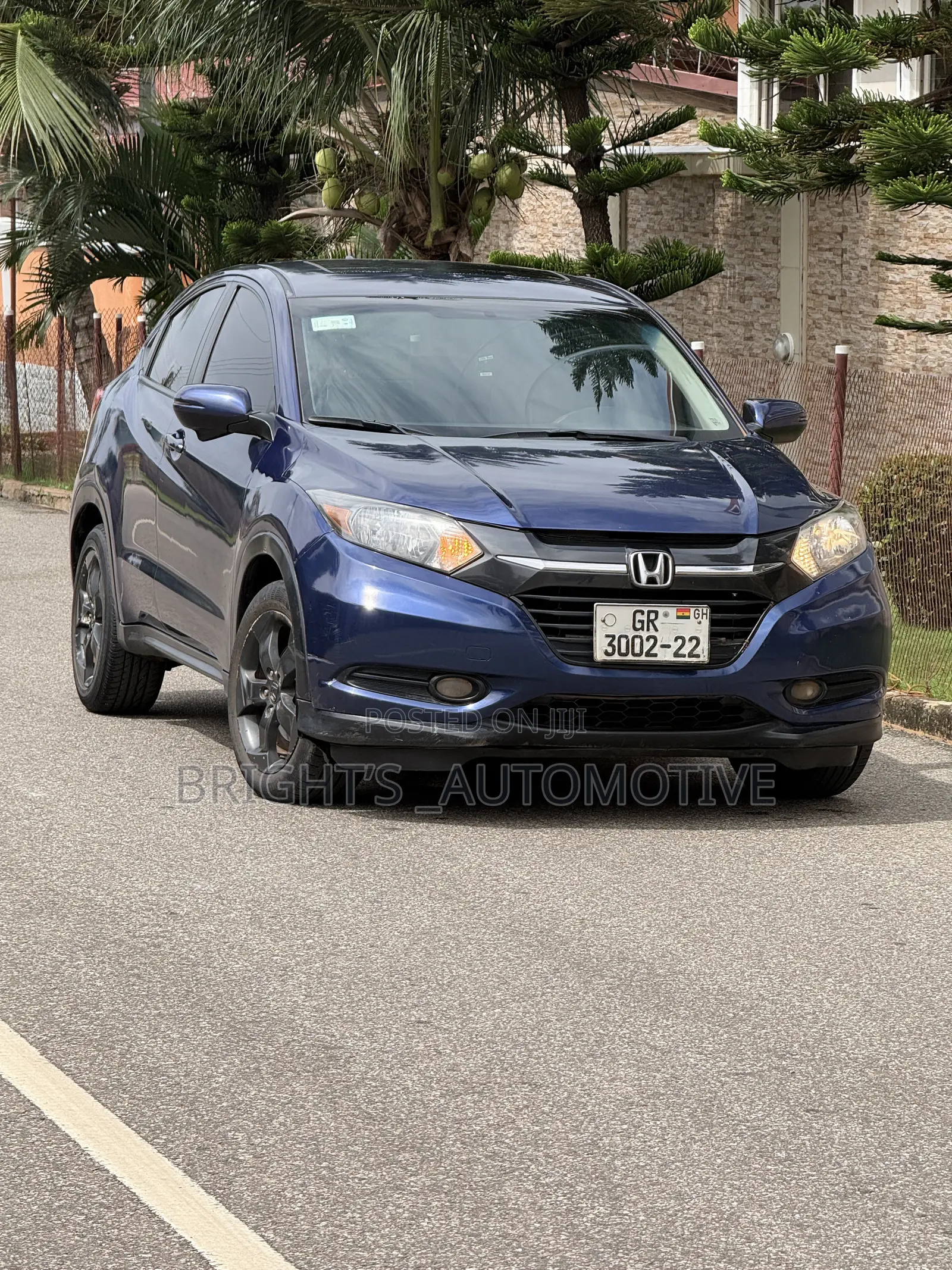 Honda HR-V EX AWD 2018 Blue