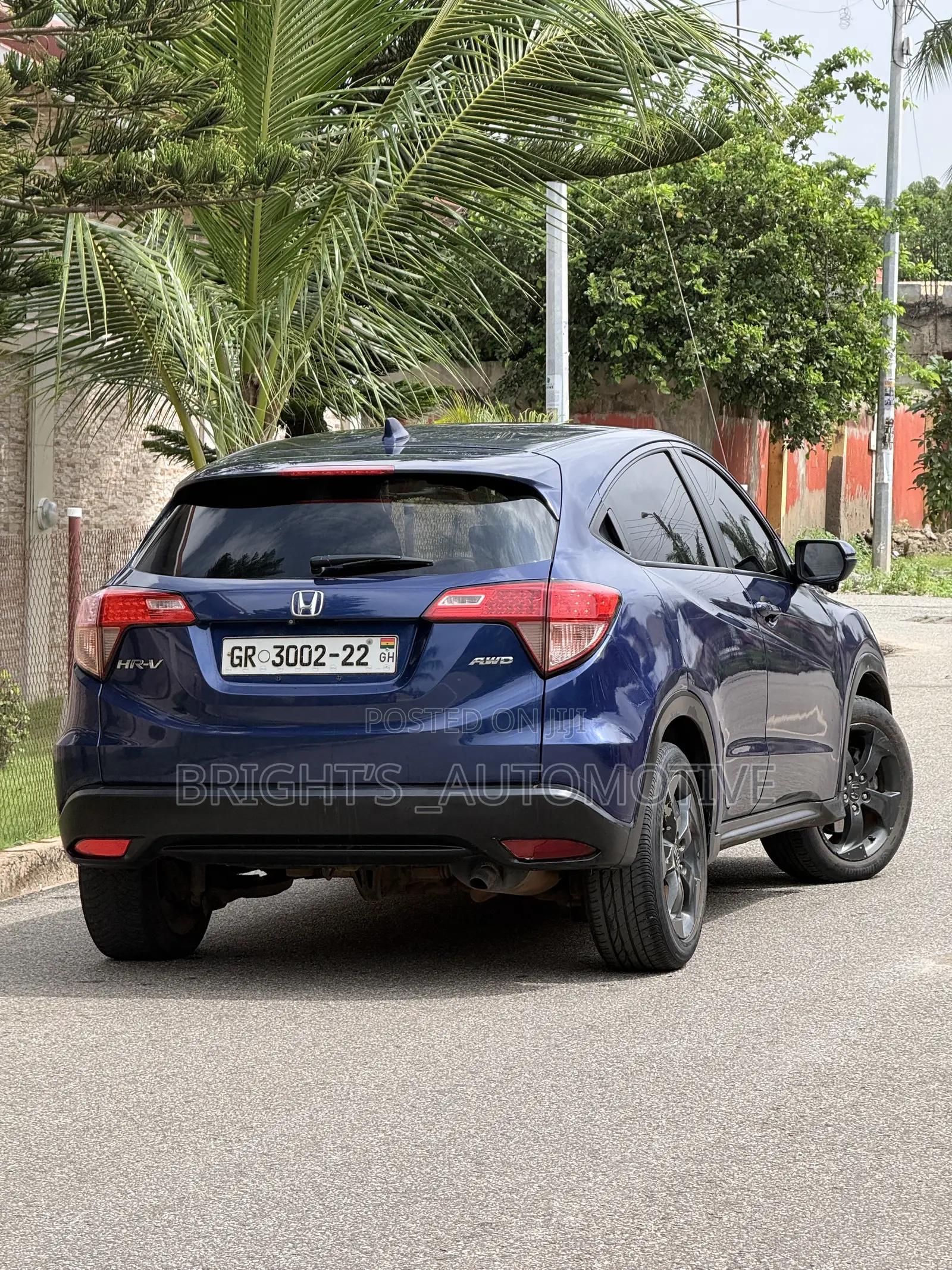 Honda HR-V EX AWD 2018 Blue