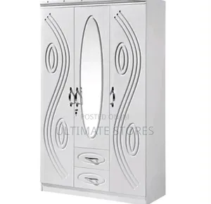 Classic Three-Door Wardrobe(free Delivery Within Accra)