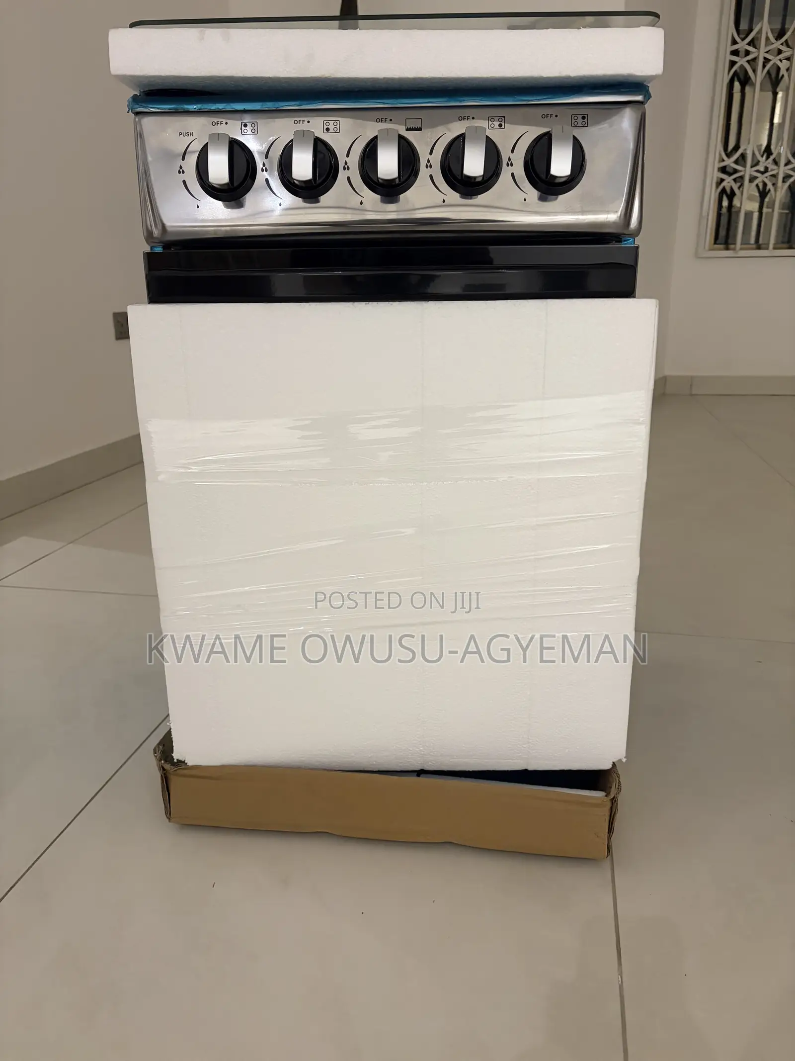 4 Burner Gas Cooker With Oven