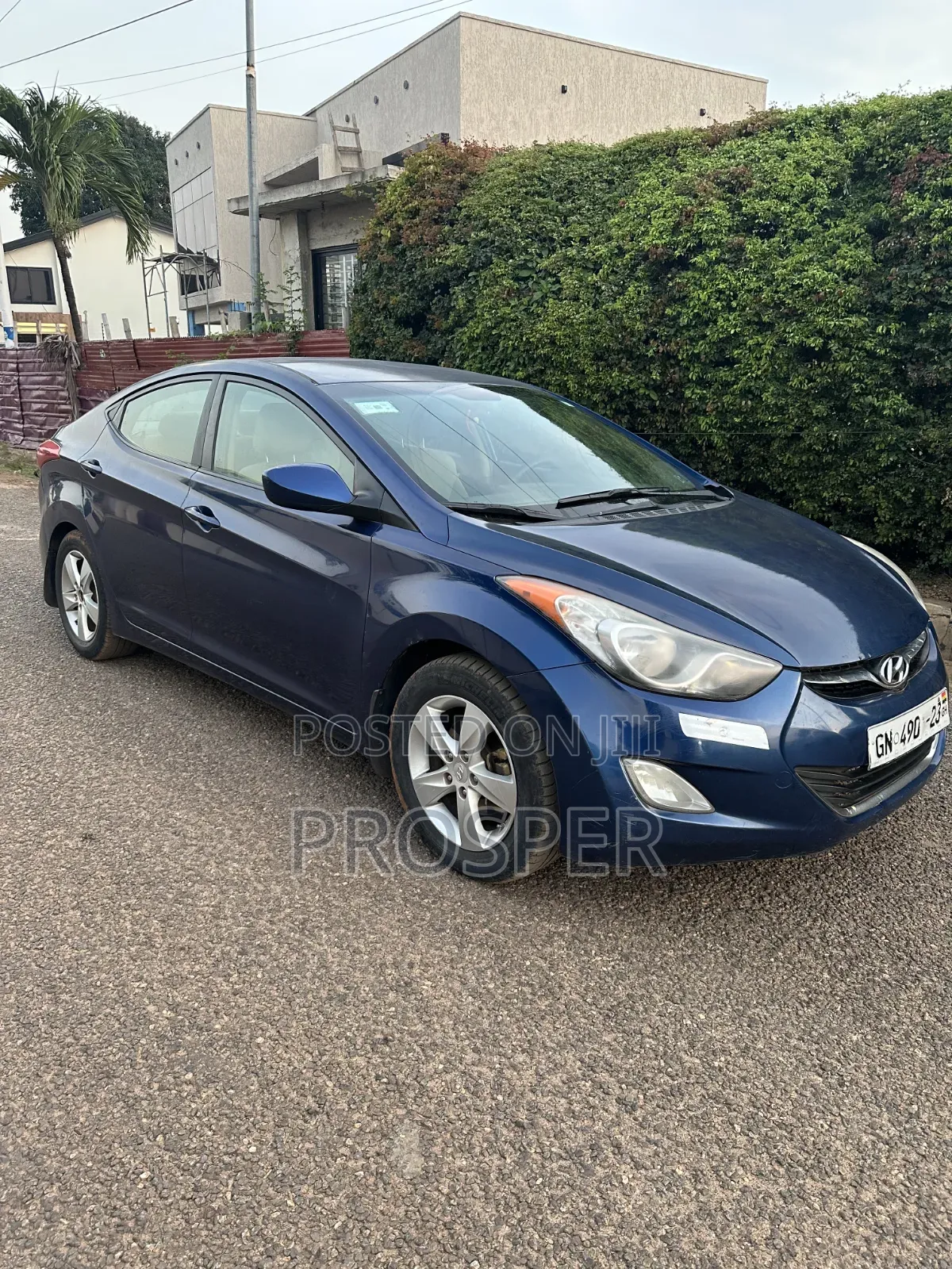 Hyundai Elantra 2013 Blue