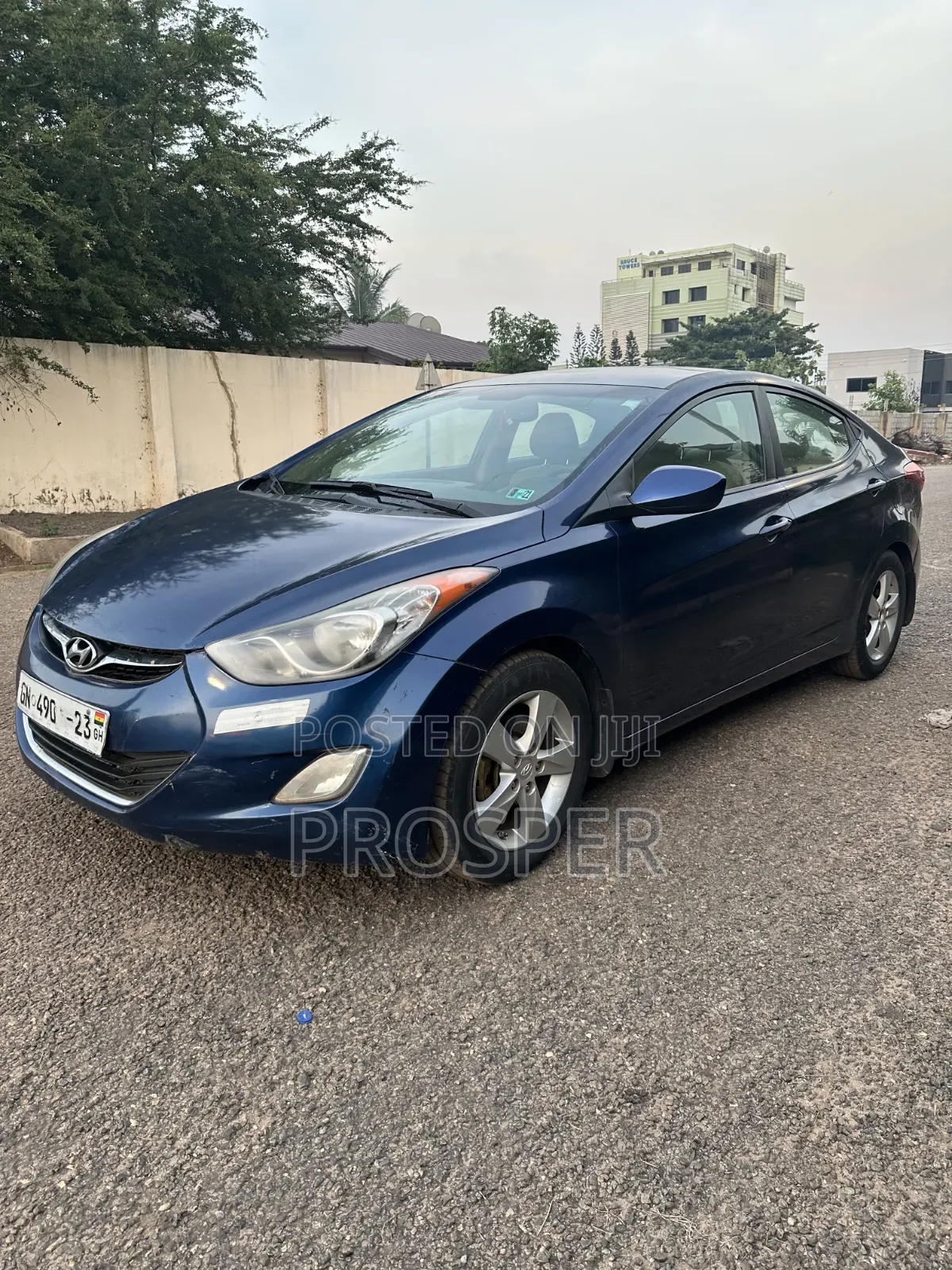 Hyundai Elantra 2013 Blue