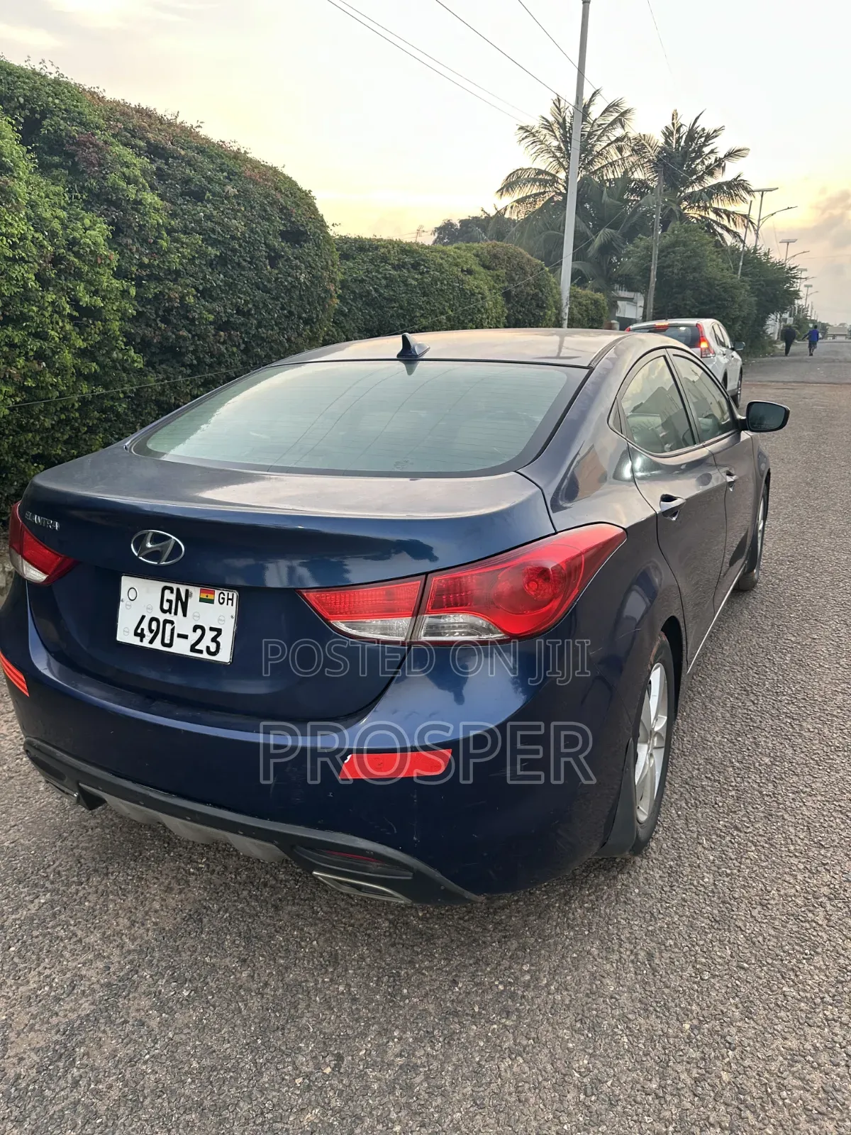 Hyundai Elantra 2013 Blue