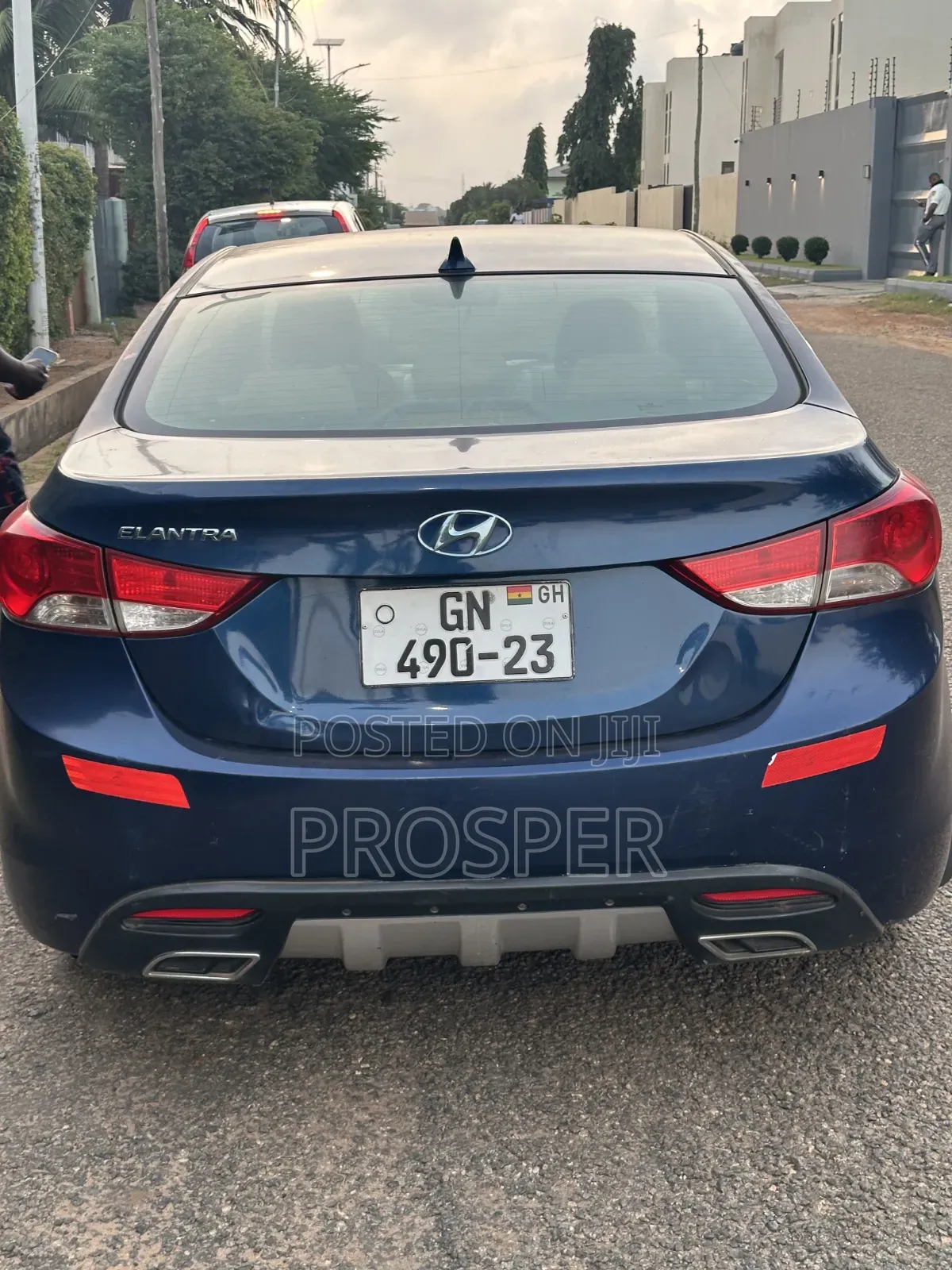 Hyundai Elantra 2013 Blue