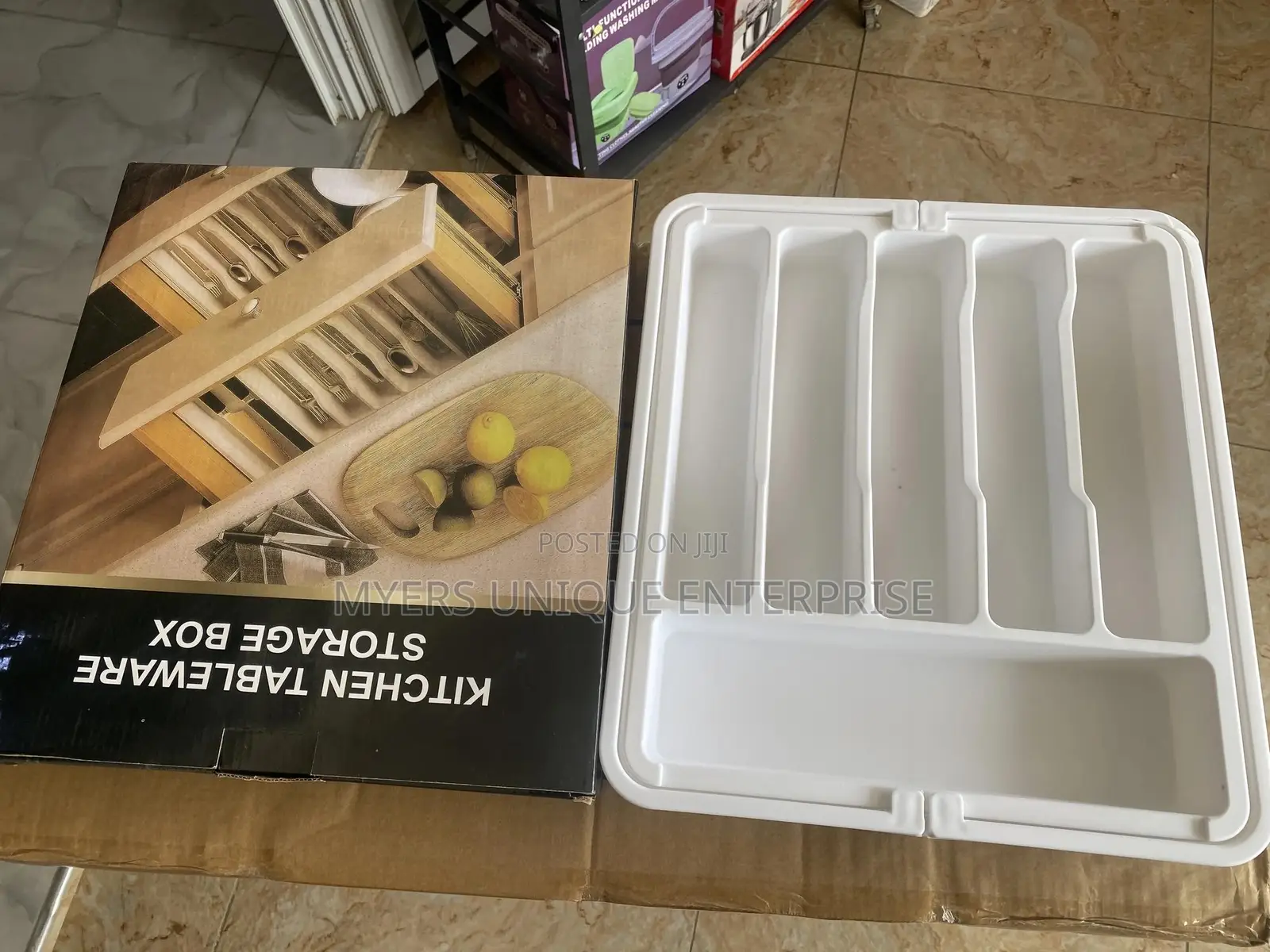 Affordable Kitchen Storage Box - Small Crack on Corner