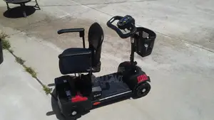 Drive Medical Scout 4 Compact Travel Scooter – 4 Wheel | 12Ah | Red