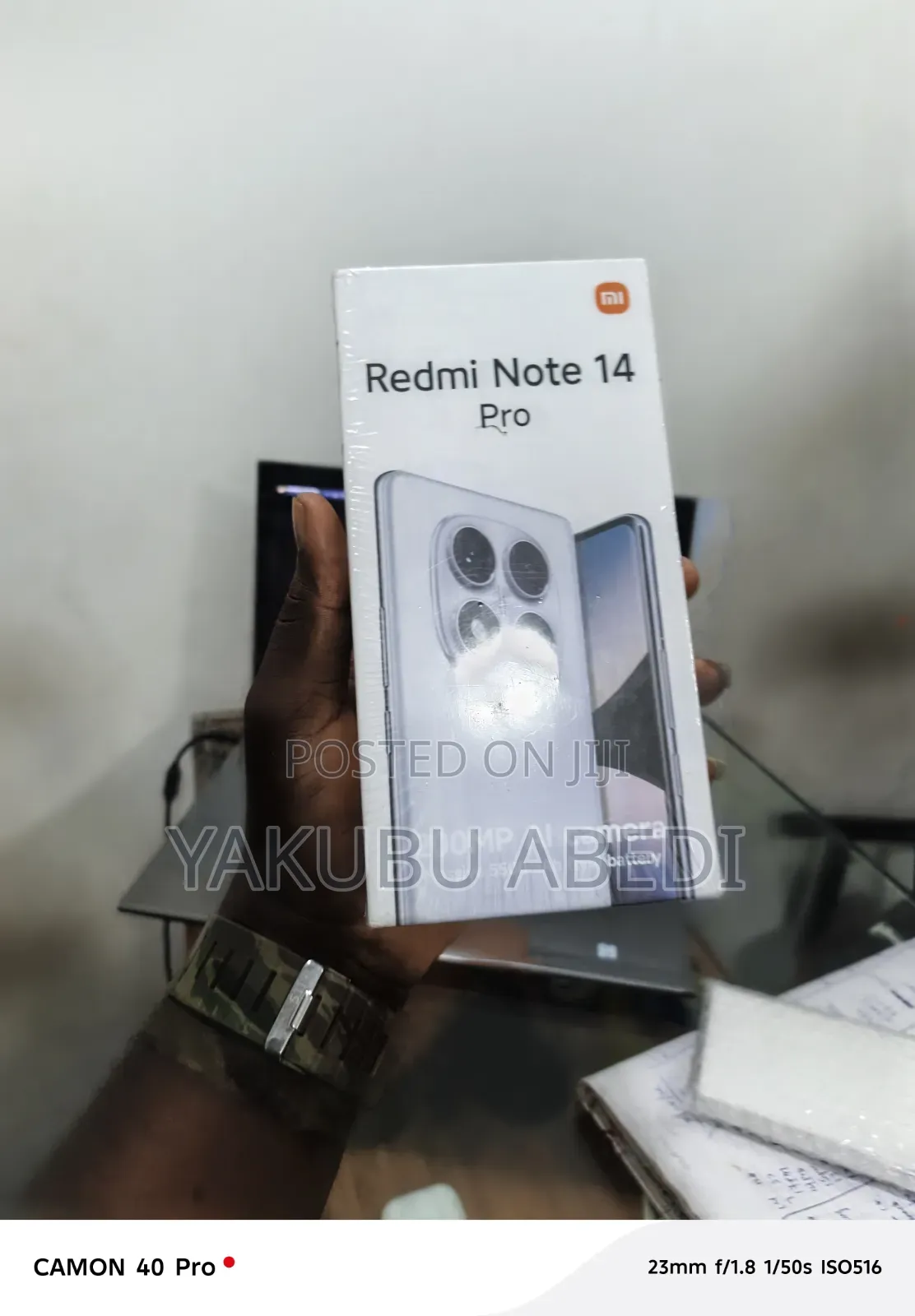 New Xiaomi Redmi Note 14 Pro 256 GB Black