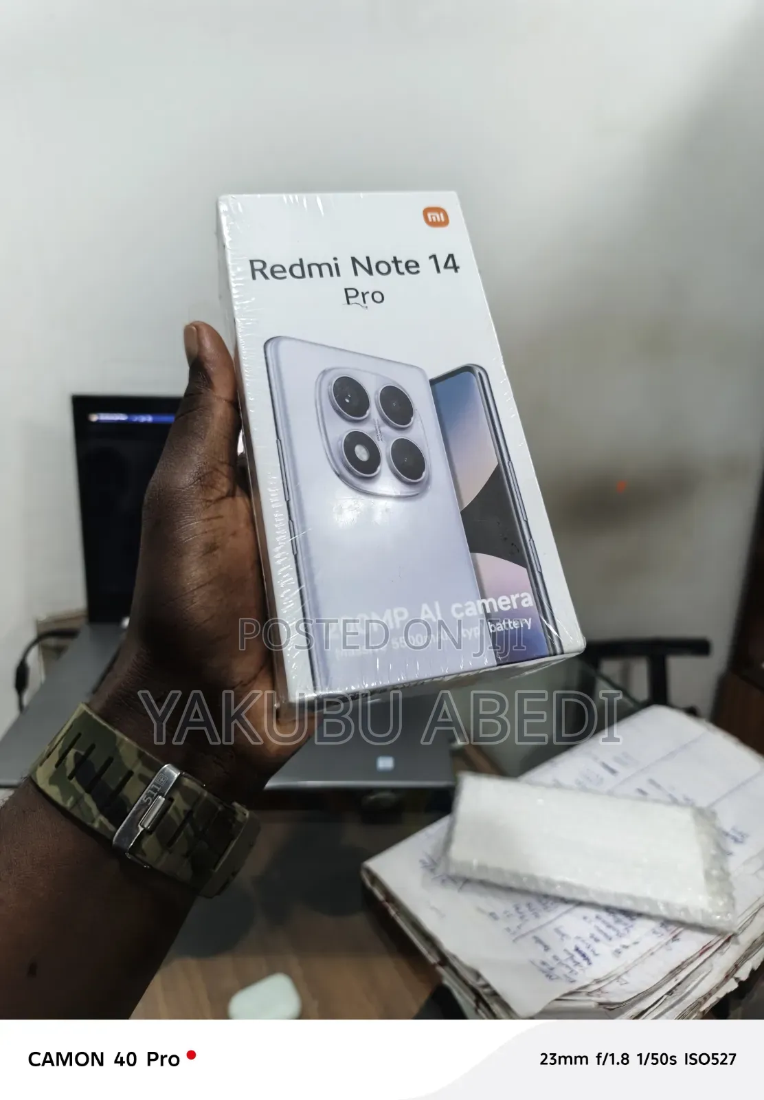 New Xiaomi Redmi Note 14 Pro 256 GB Black
