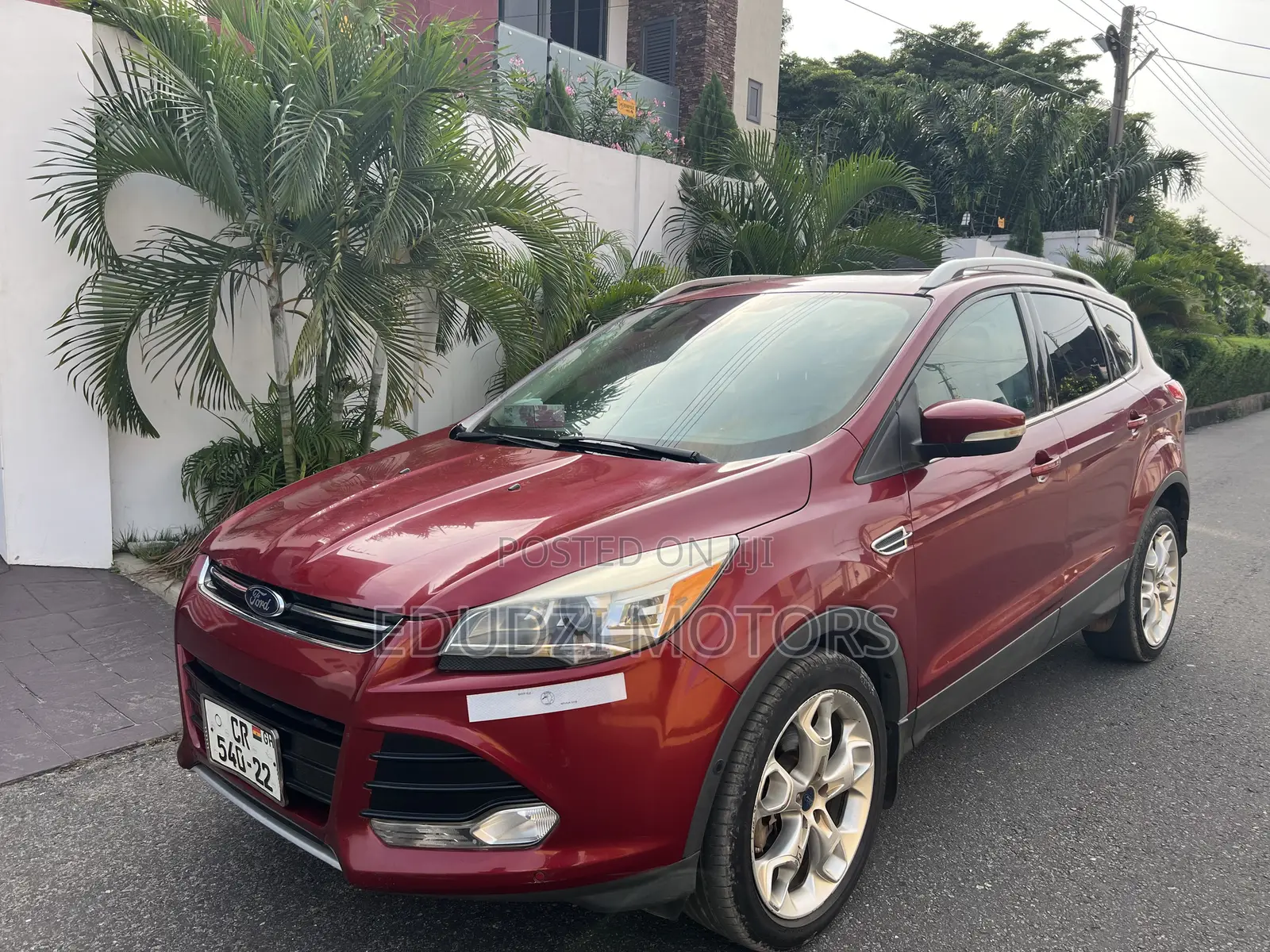 Ford Escape Titanium 4dr SUV (1.6L 4cyl Turbo 6A) 2014 Maroon