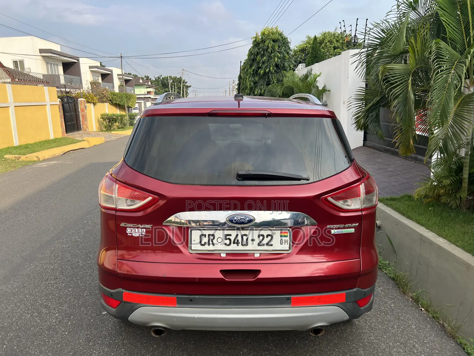 Ford Escape Titanium 4dr SUV (1.6L 4cyl Turbo 6A) 2014 Maroon