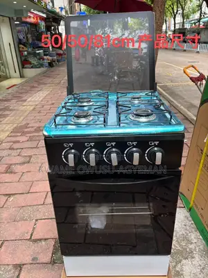 4 Burner Gas Cooker With Oven