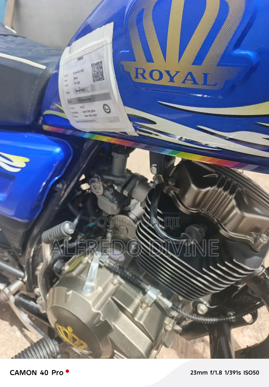 Royal RY150 2026 Blue