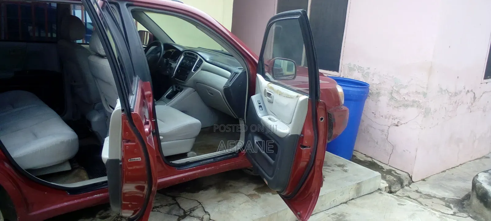 Toyota Highlander 2006 Red