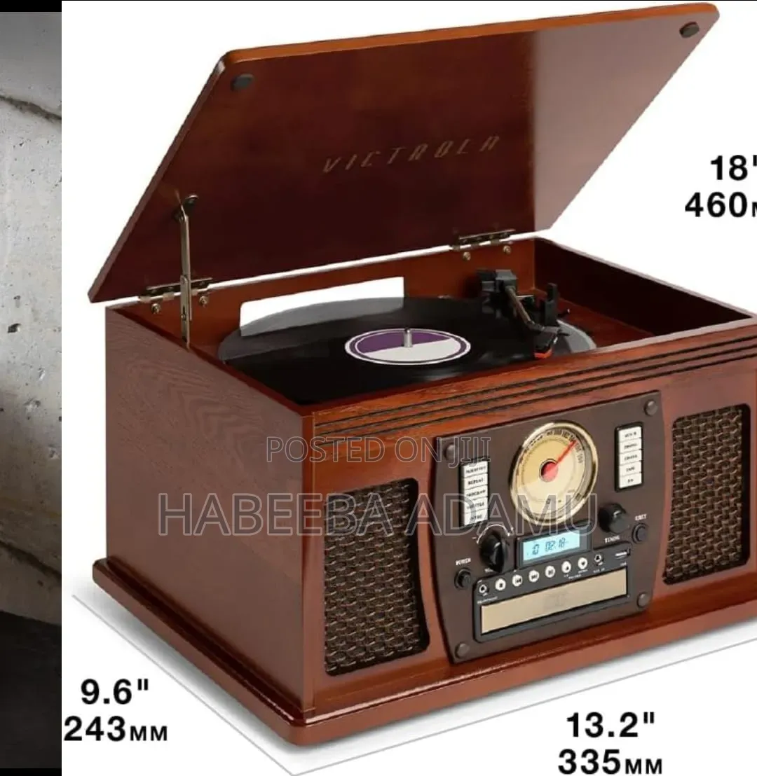 Victrola Navigator 8 in 1 Bluetooth Record Player