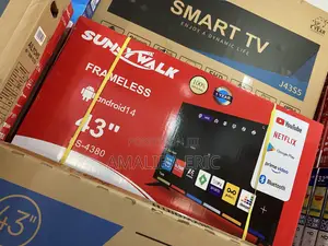 Sunny Walk Frameless "43 Inches Smart Google Android 11 TV