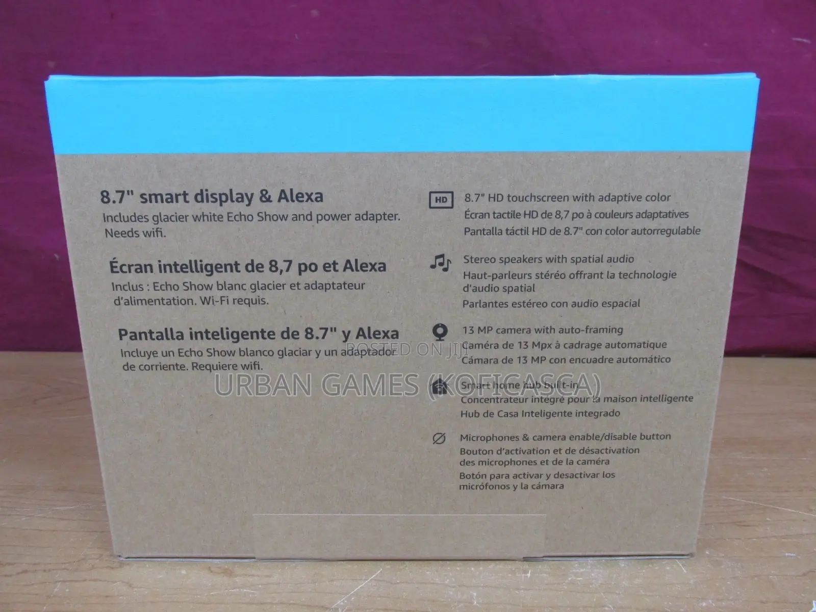 Amazon Echo Show 8 8.7” Smart Display With Alexa+ – Latest Model
