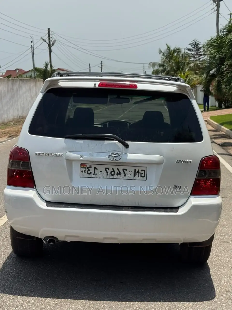 Toyota Highlander Limited V6 2006 White