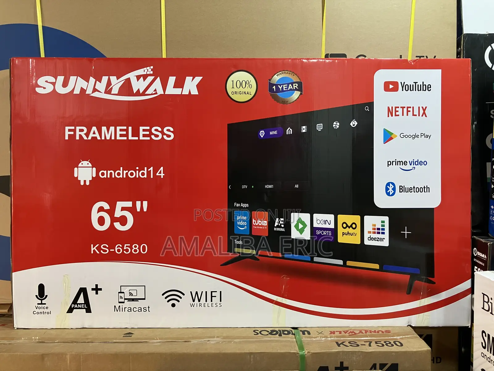 Sunny Walk "65 Inches Smart UHD Android