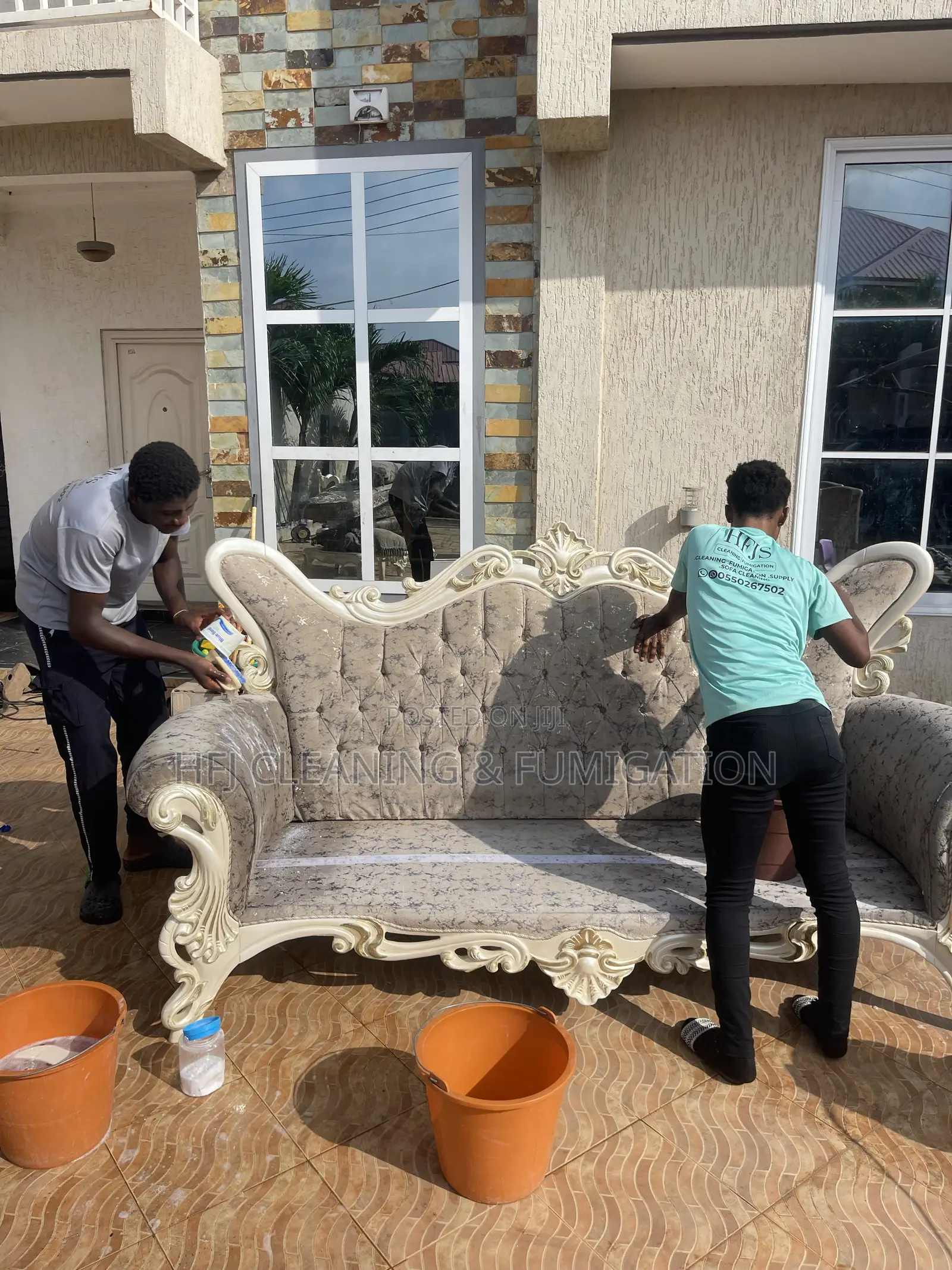 Royal or Louis-Style Furniture Cleaning