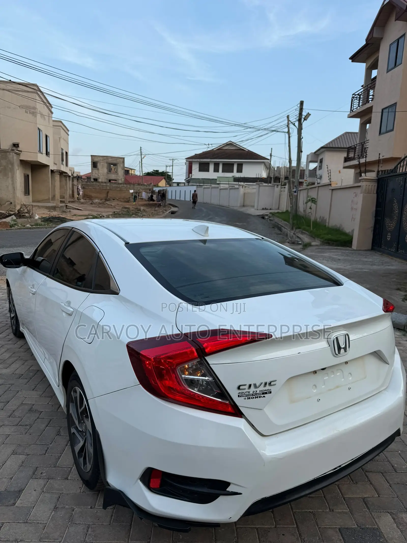 Honda Civic EX Sedan 2018 Black