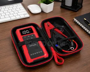 Car Jump Starter and Tire Pump All in 1 Kit Complete