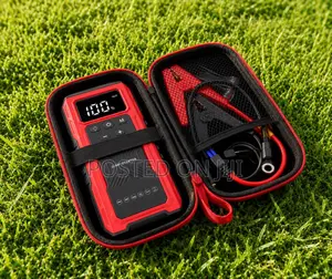 Car Jump Starter and Tire Pump All in 1 Kit Complete