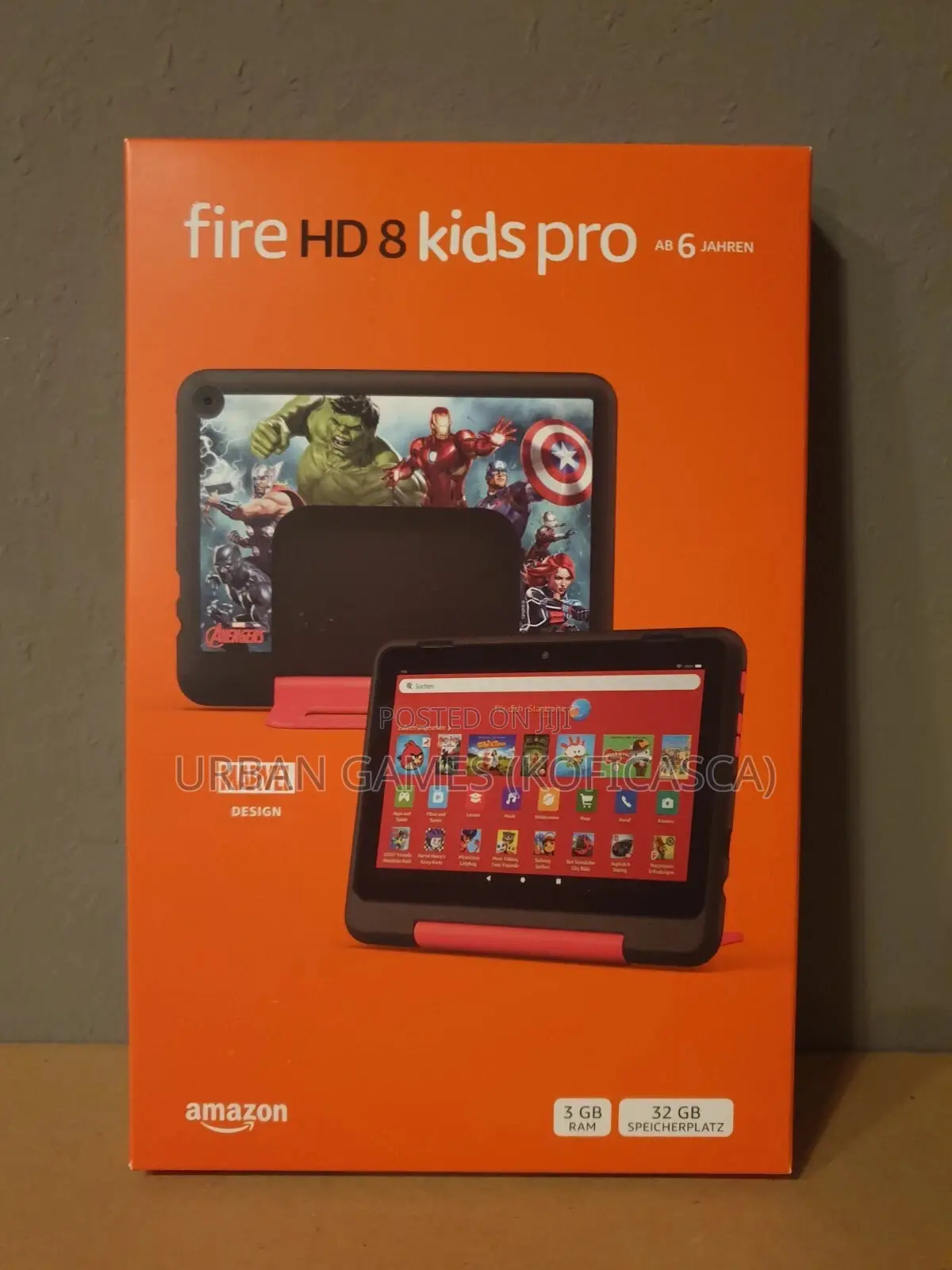 New Amazon Fire HD 8 Kids Pro 32 GB Black