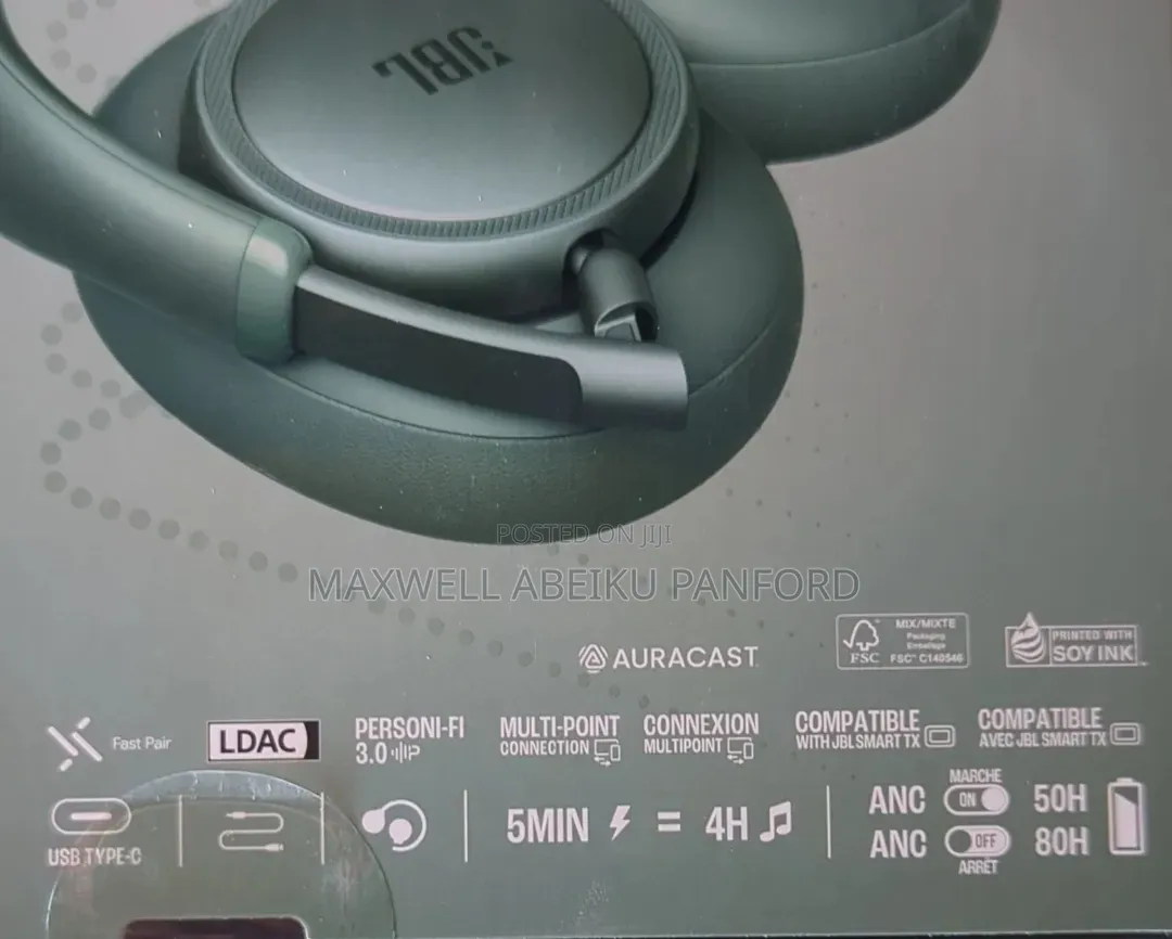 JBL Live 780NC Bluetooth Wireless Over-Ear Headphones