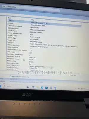 Laptop Acer Aspire A315 52 8GB Intel Core i5 HDD 1T